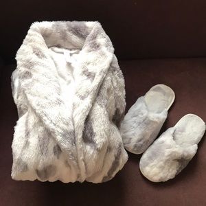 Target Robe + Slipper set